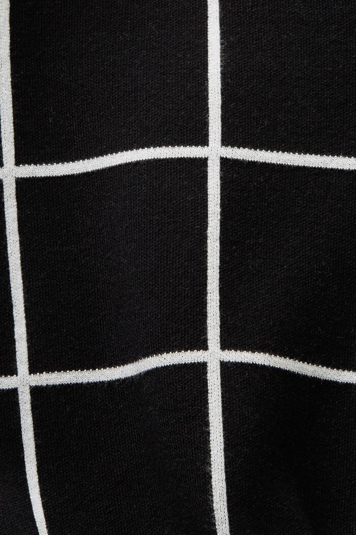 Minisukně z žakárové pleteniny, BLACK, detail image number 6