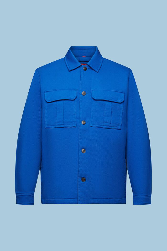 Vatovaná bunda na přechodná období, BRIGHT BLUE, detail image number 6