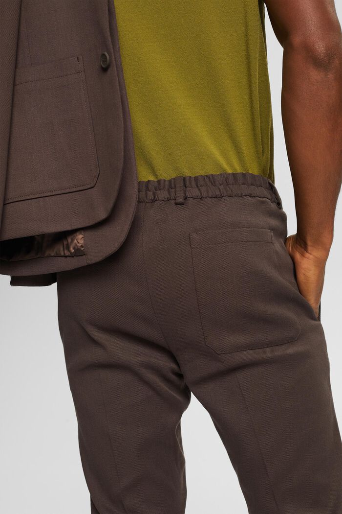 HEMP mix + match: kalhoty, BROWN, detail image number 5