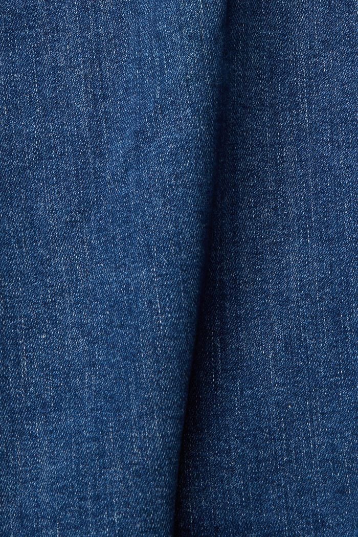 Džínová bunda z bavlny, BLUE MEDIUM WASHED, detail image number 4