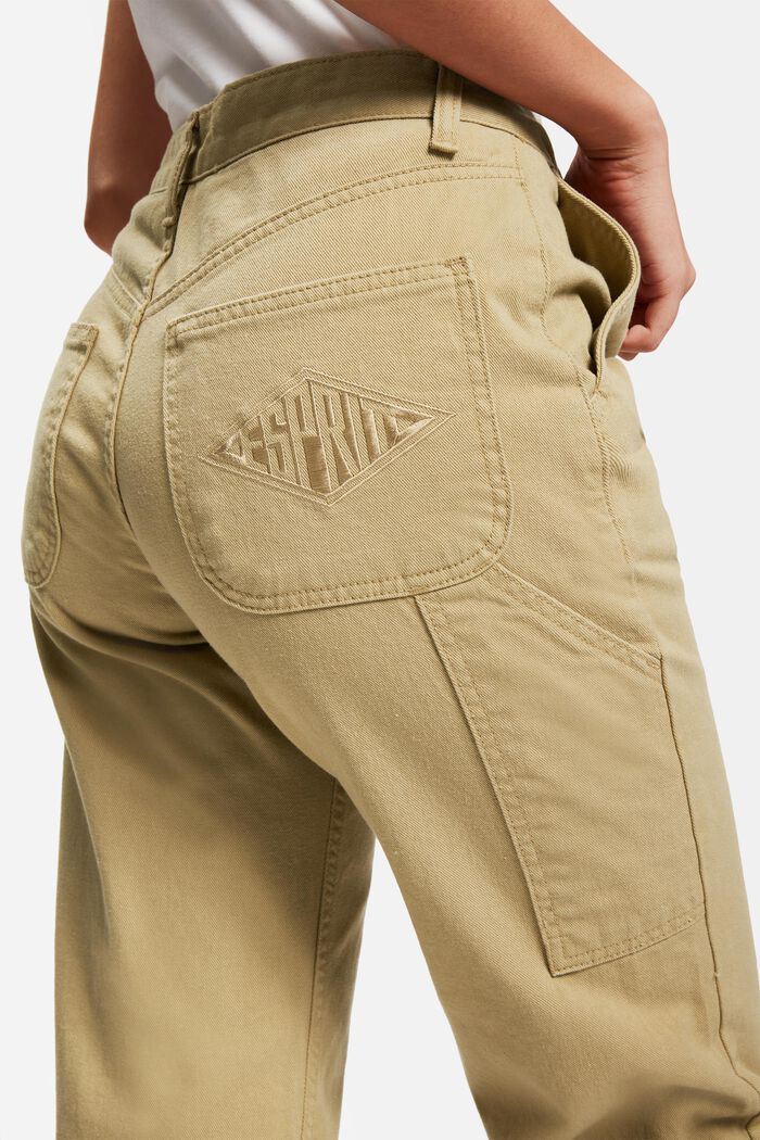 Pánské cargo kalhoty, BEIGE, detail image number 5