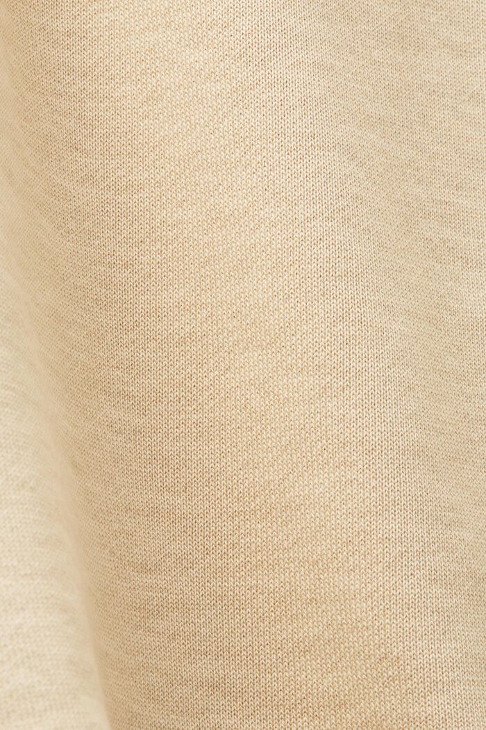 Teplákové šortky, 100% bavlna, BEIGE, detail image number 5