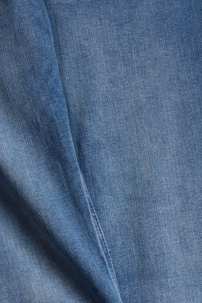 Strečové džíny ze směsi s bio bavlnou, BLUE LIGHT WASHED, detail image number 1