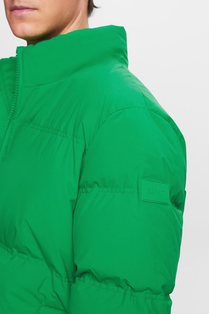 Z recyklovaného materiálu: péřová bunda s prachovým peřím, GREEN, detail image number 3