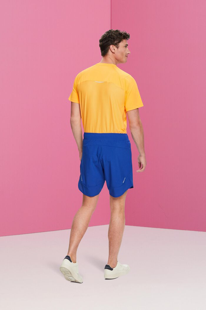 Sportovní šortky s kapsami na zip, BRIGHT BLUE, detail image number 3