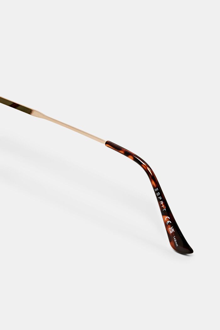 Unisex sluneční brýle v pilotním stylu, GREEN, detail image number 4