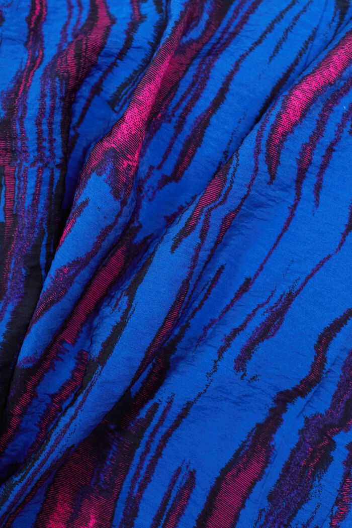 Zavinovací minisukně z potištěného materiálu, BRIGHT BLUE, detail image number 6