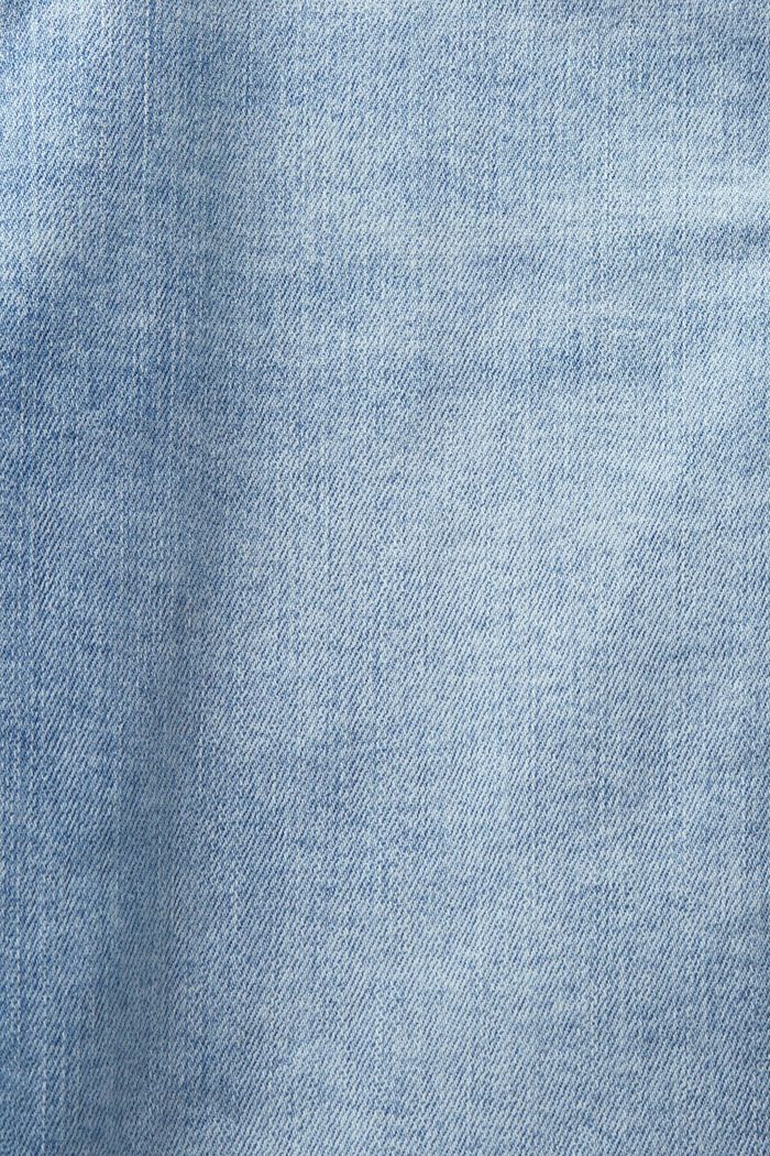 Skinny džíny se střední výškou pasu, BLUE LIGHT WASHED, detail image number 6