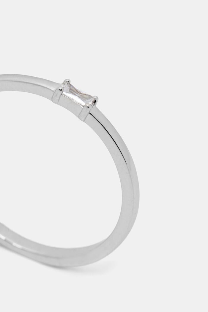 Prsten se zirkonií, sterlingové stříbro, SILVER, detail image number 1