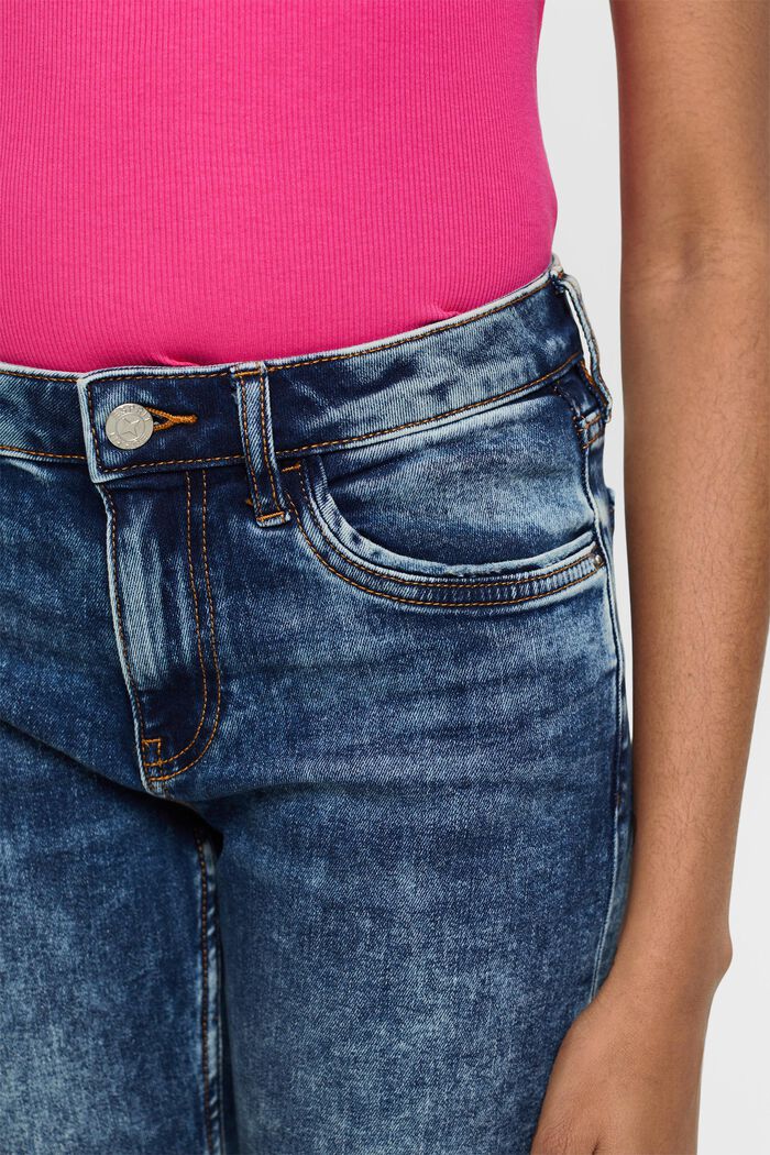 Strečové džíny s úzkým střihem Slim Fit, BLUE MEDIUM WASHED, detail image number 3