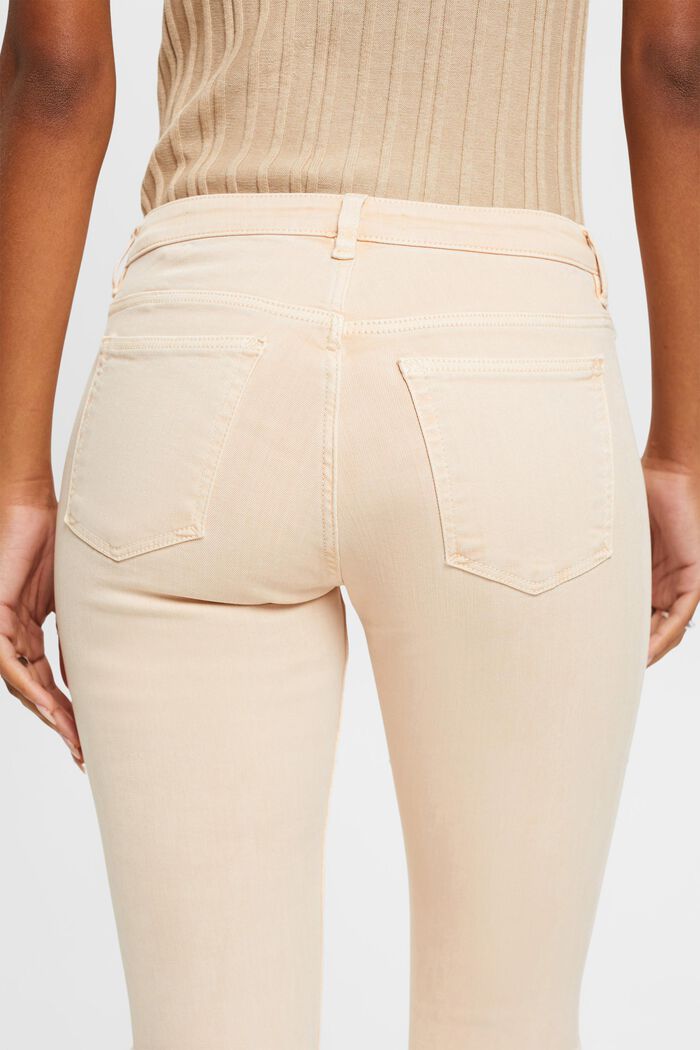 Skinny džíny se střední výškou pasu, PASTEL PINK, detail image number 2
