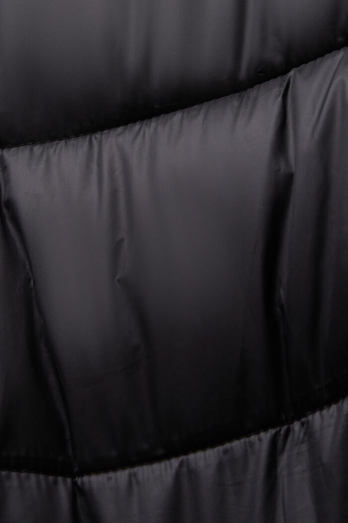 Péřová bunda s kapucí, BLACK, detail image number 6