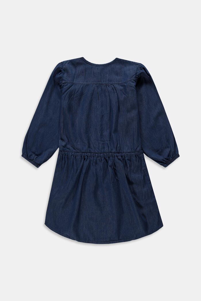 Denimové mini šaty, BLUE MEDIUM WASHED, detail image number 1