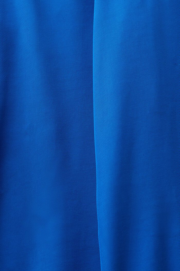 Široké keprové kalhoty bez zapínání, BRIGHT BLUE, detail image number 6