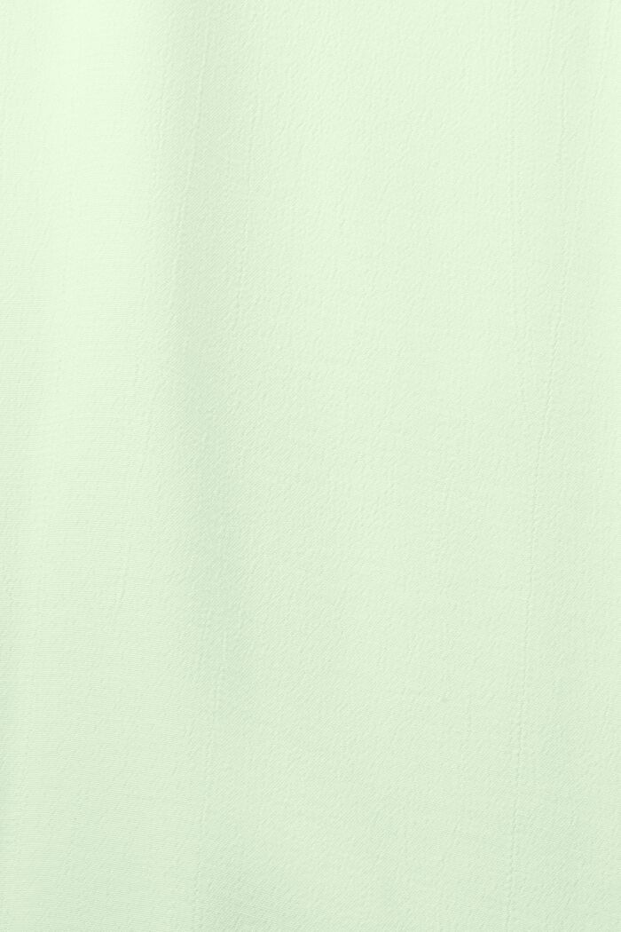 Krepová halenka s rozparkem na výstřihu, CITRUS GREEN, detail image number 5