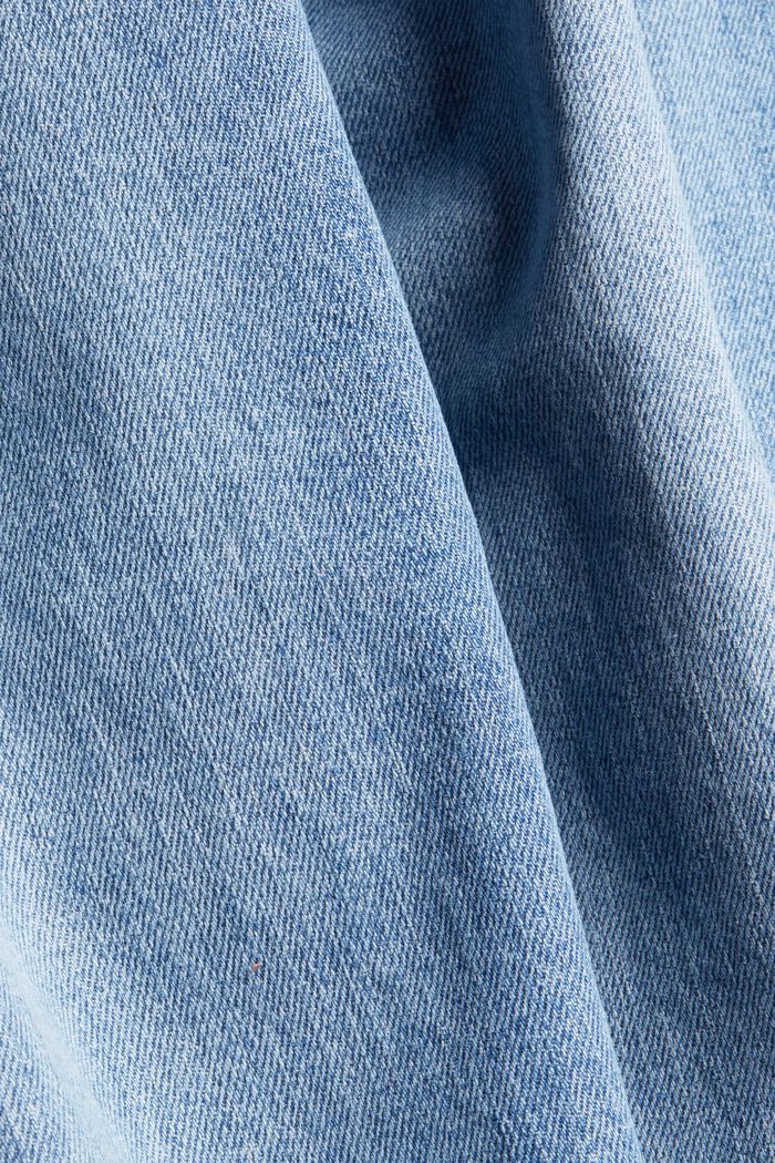 7/8 džíny z bio bavlny s módním střihem, BLUE MEDIUM WASHED, detail image number 4