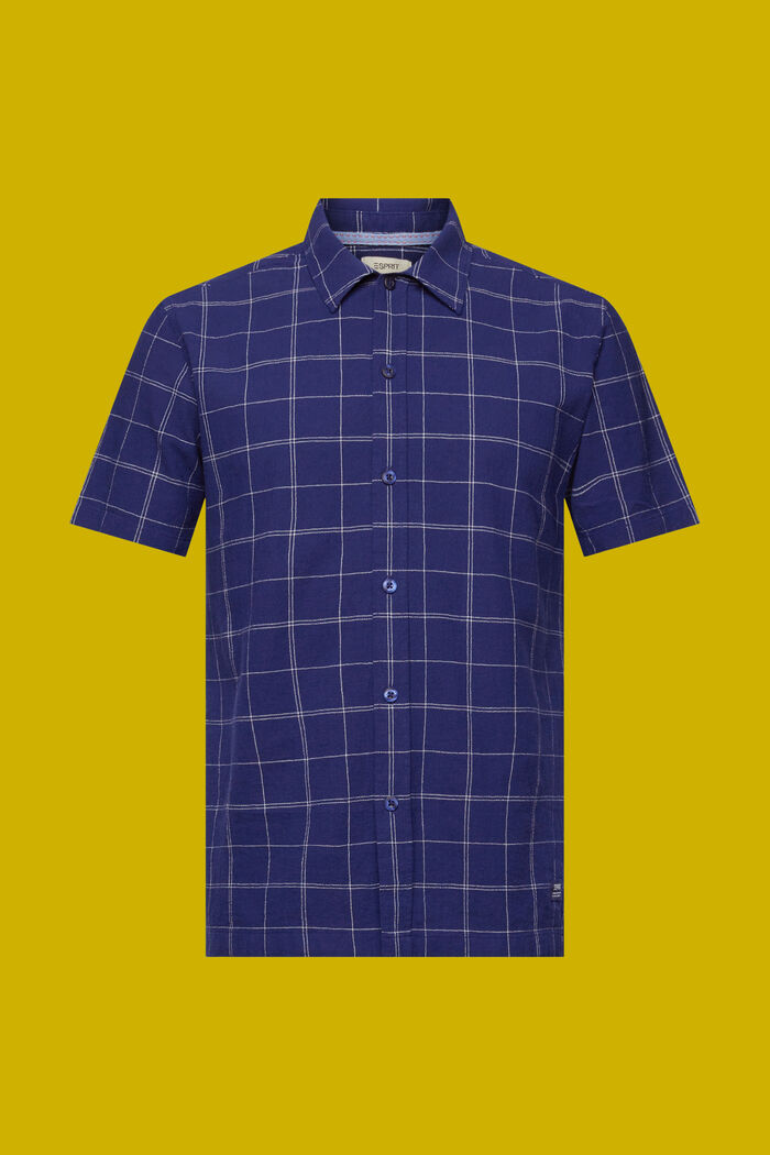 Košile s krátkým rukávem, ze 100% bavlny, DARK BLUE, detail image number 5