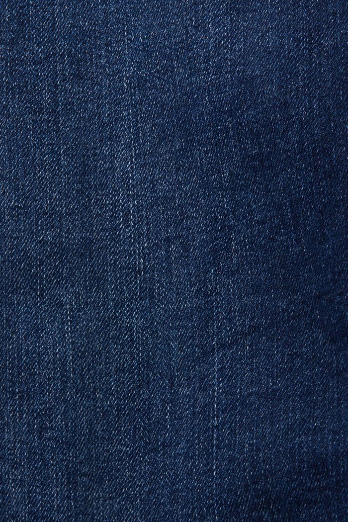 Bootcut džíny se středně vysokým pasem, BLUE DARK WASHED, detail image number 5