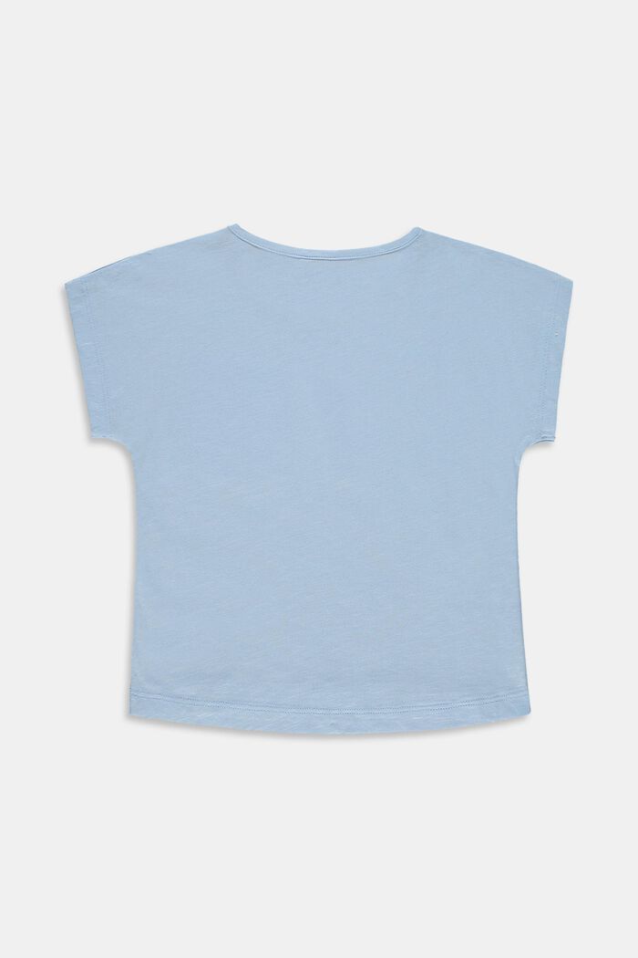 Tričko s náprsní kapsou, 100% bavlna, BLUE LAVENDER, detail image number 1