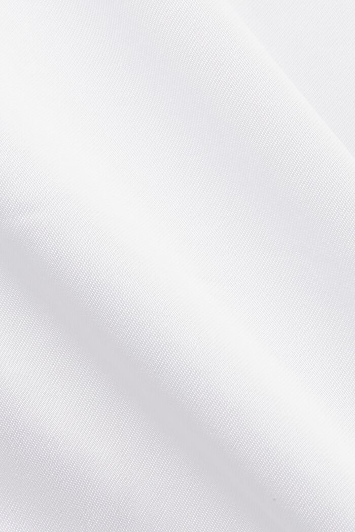 Tričko ze směsi materiálů, LENZING™ ECOVERO™, WHITE, detail image number 6