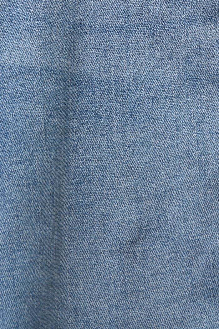 Strečové džíny z bio bavlny, BLUE LIGHT WASHED, detail image number 6
