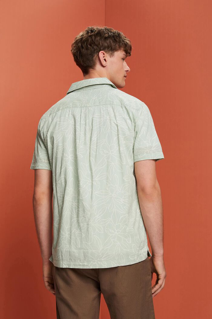Vzorovaná košile s krátkým rukávem, PASTEL GREEN, detail image number 2