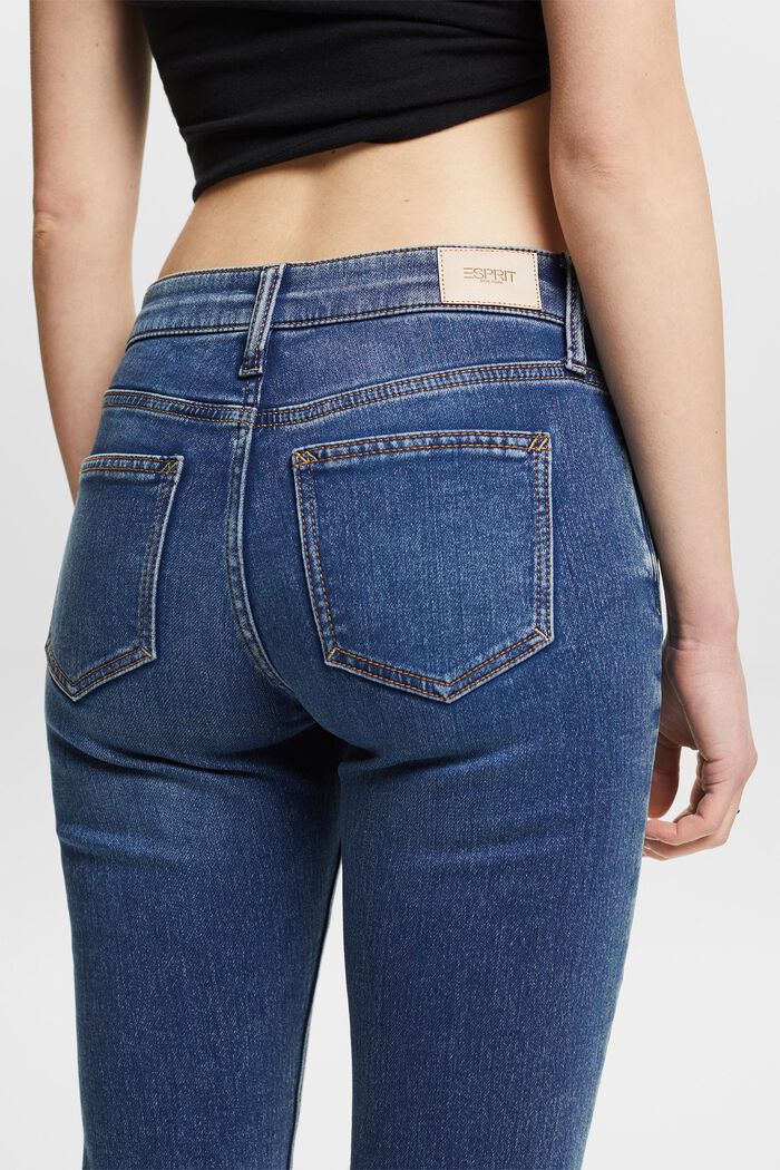 Strečové džíny s úzkým střihem Slim Fit, BLUE MEDIUM WASHED, detail image number 3
