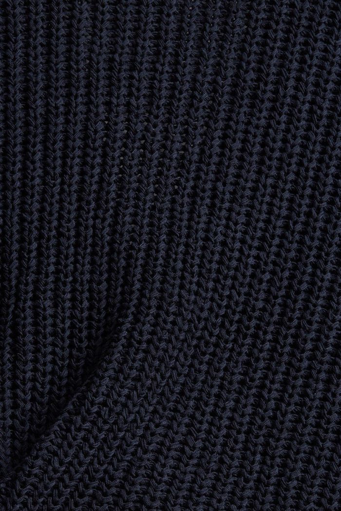 Pulovr ze směsi bavlny, NAVY, detail image number 1
