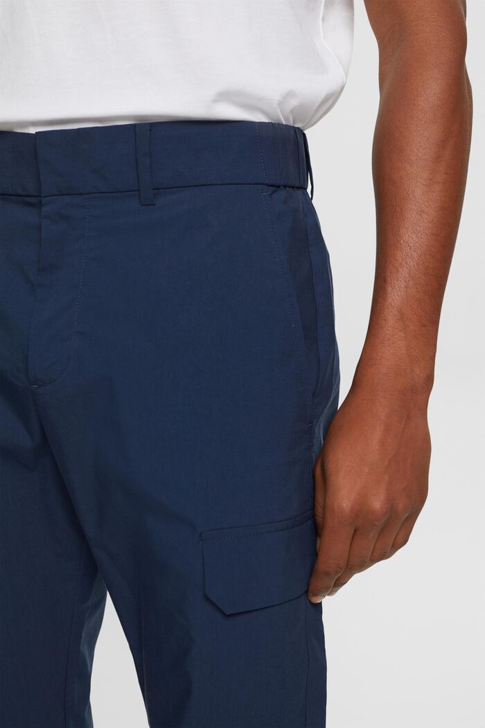 Cargo kalhoty s elastickým pasem, NAVY, detail image number 2