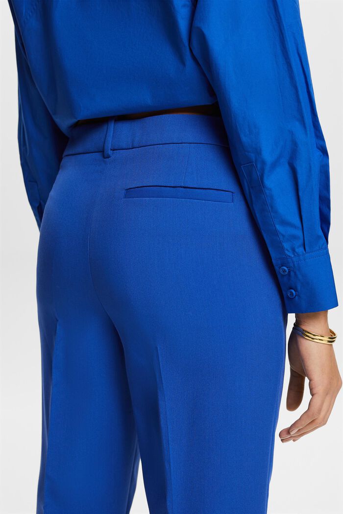Rovné kalhoty s nízkým pasem, BRIGHT BLUE, detail image number 4