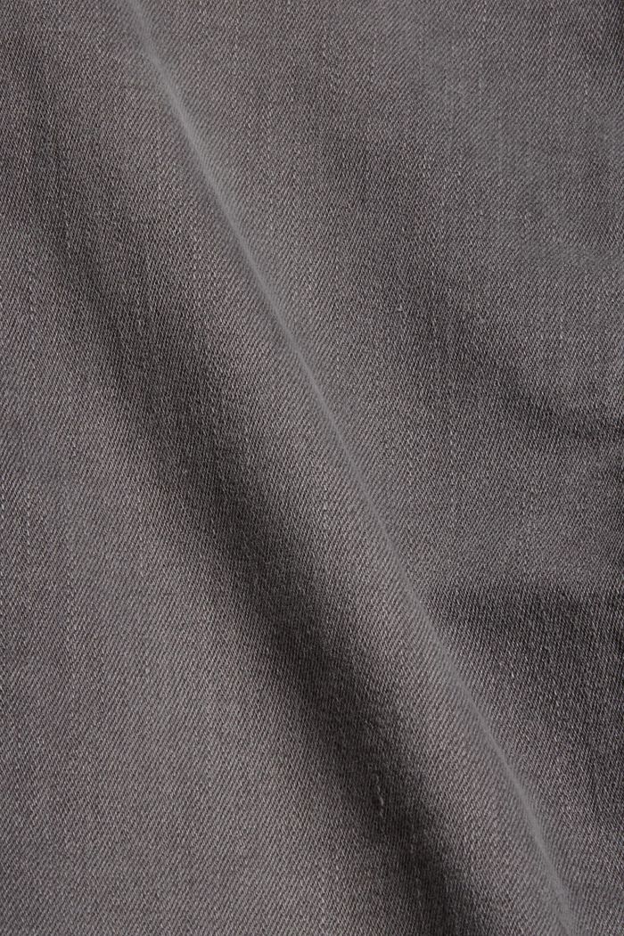 Skinny džíny s nízkým sedem, GREY MEDIUM WASHED, detail image number 4
