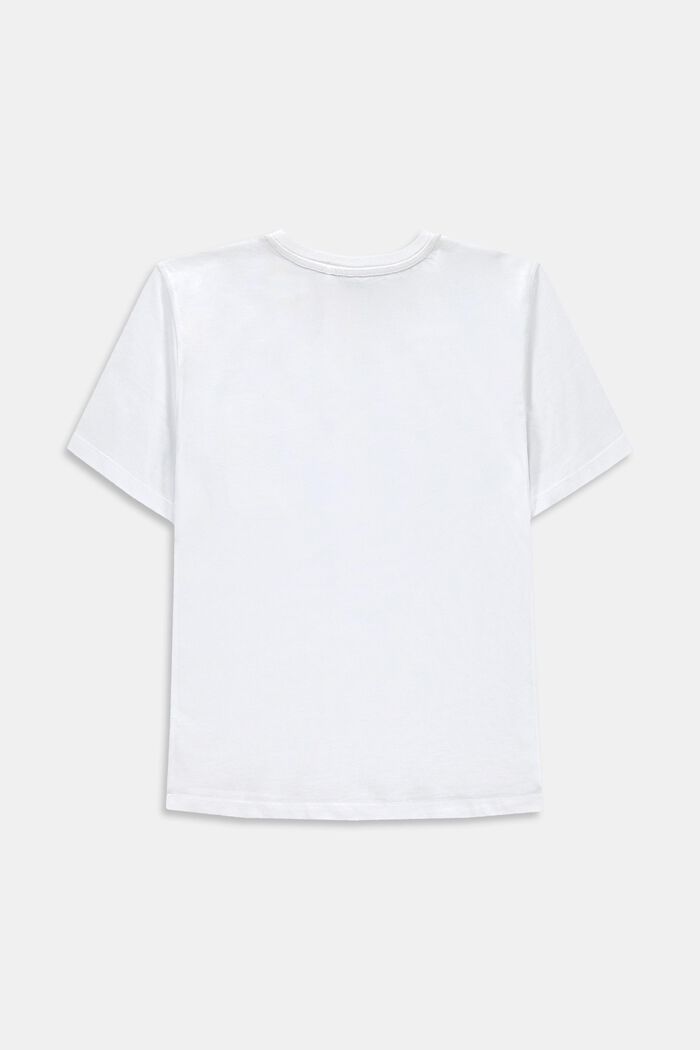 Tričko s náprsní kapsou, 100% bavlna, WHITE, overview