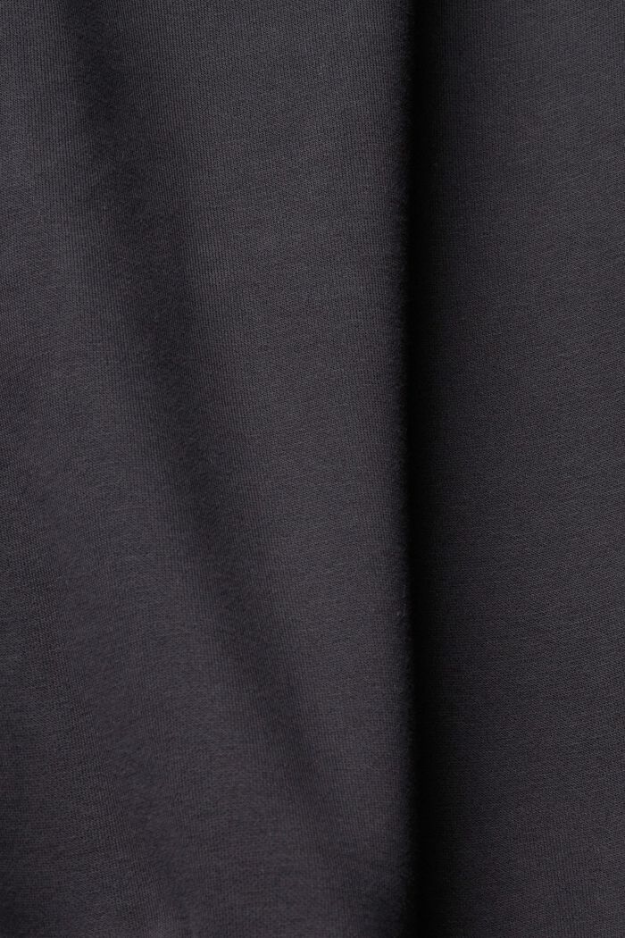 Mikina s otvory na palce, BLACK, detail image number 4