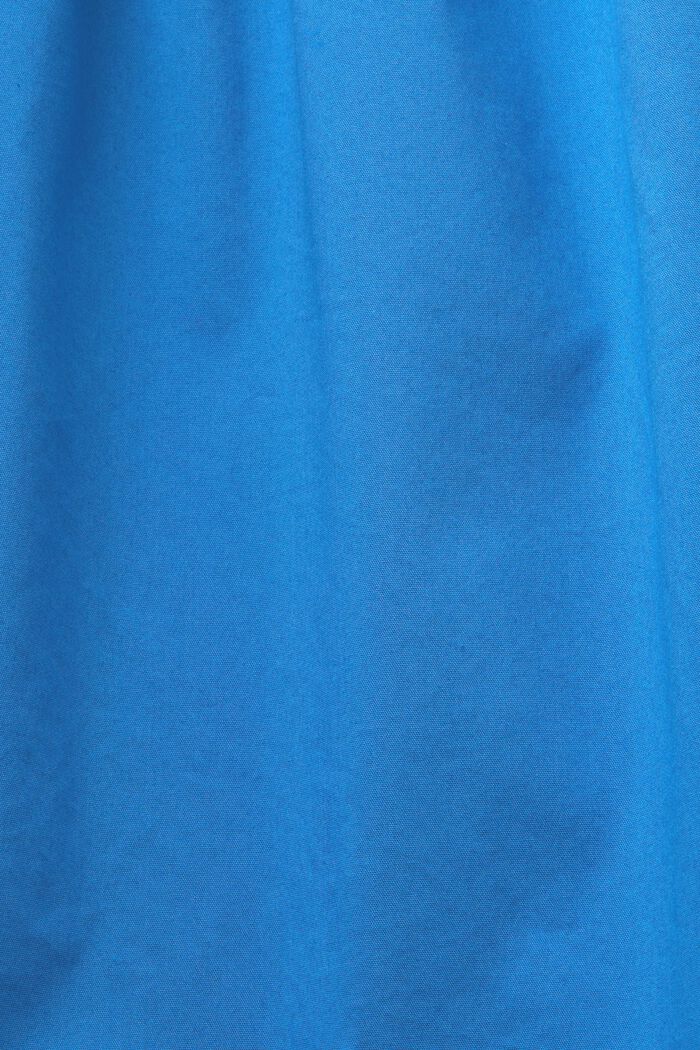 Popelínová halenka s odhalenými rameny, BRIGHT BLUE, detail image number 6