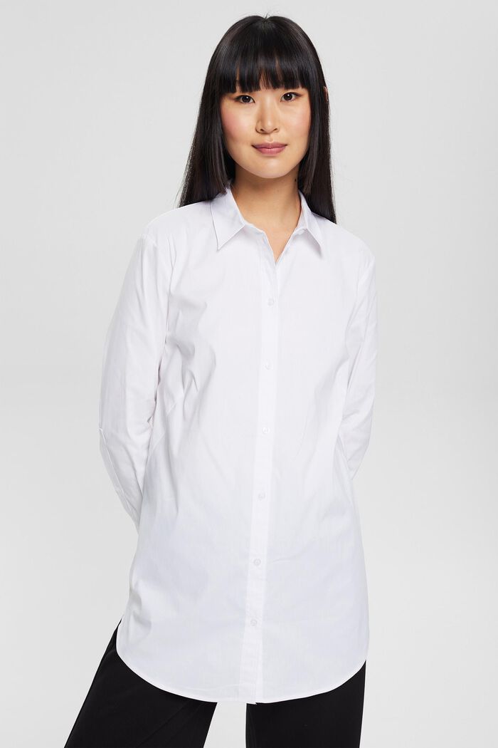 Košilová halenka, WHITE, detail image number 0