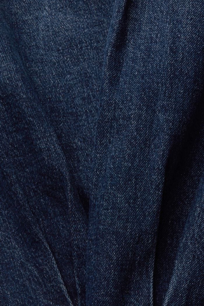 Zkrácená džínová bunda, BLUE MEDIUM WASHED, detail image number 4