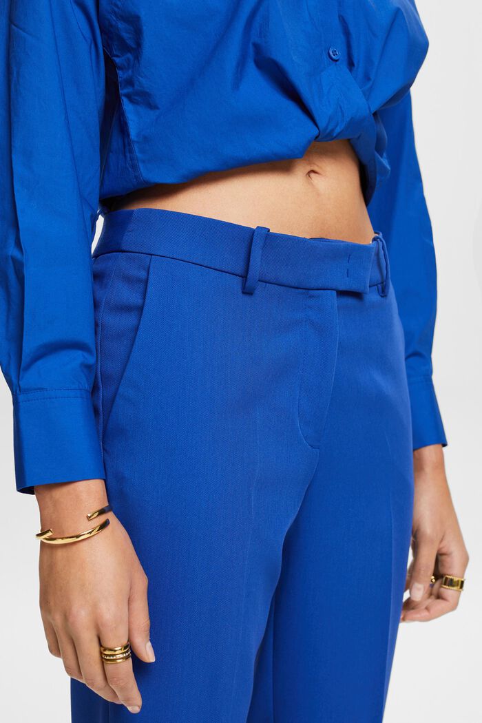 Rovné kalhoty s nízkým pasem, BRIGHT BLUE, detail image number 2