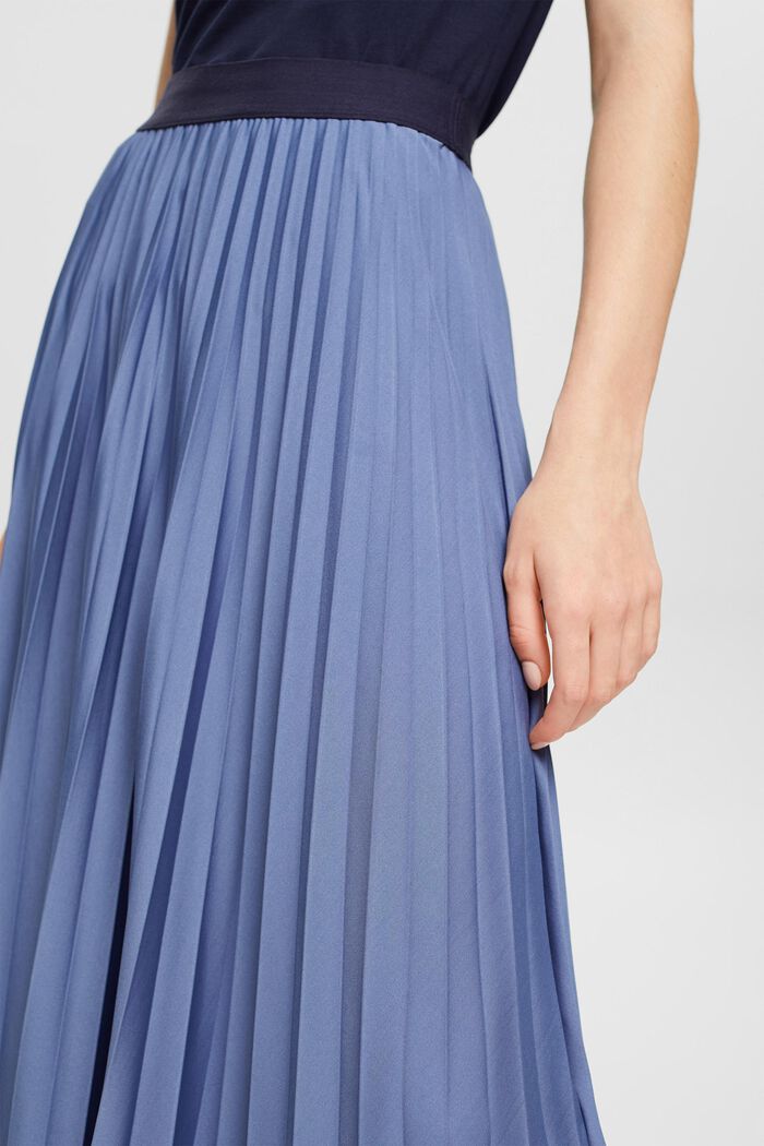 Plisovaná sukně s pasem na gumu, BLUE LAVENDER, detail image number 4