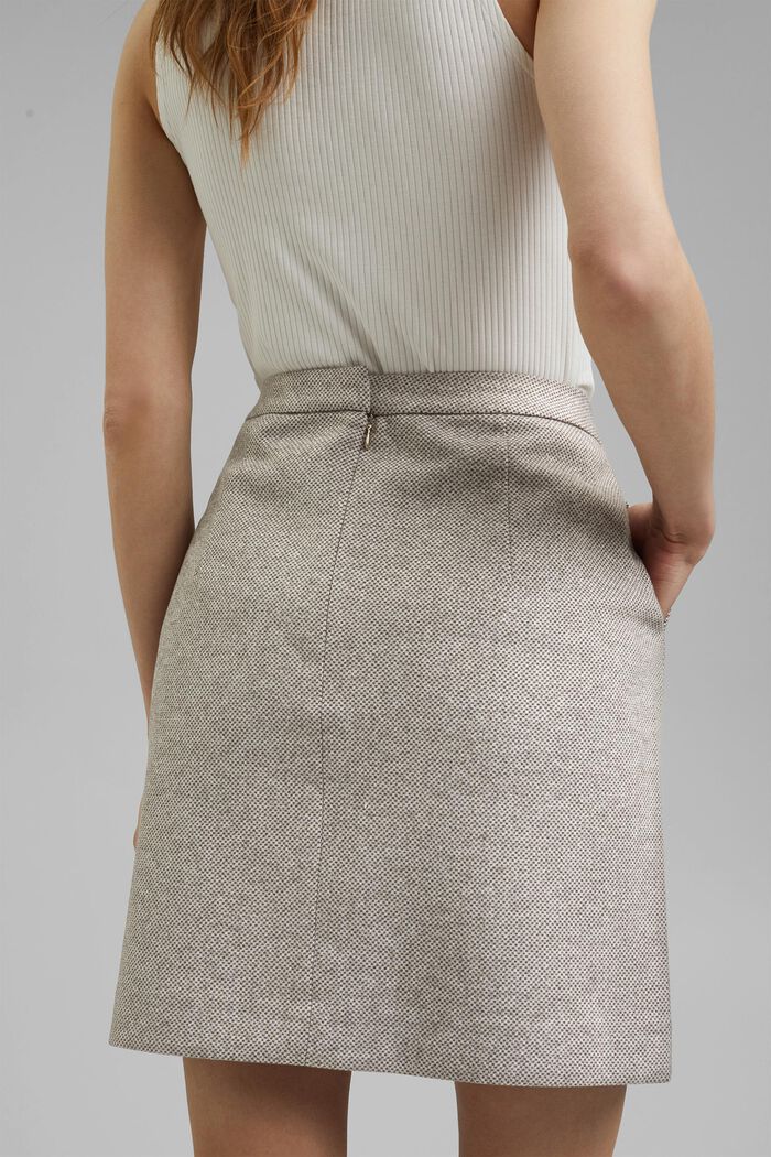 SOFT mix + match sukně v áčkové linii, CARAMEL, detail image number 5