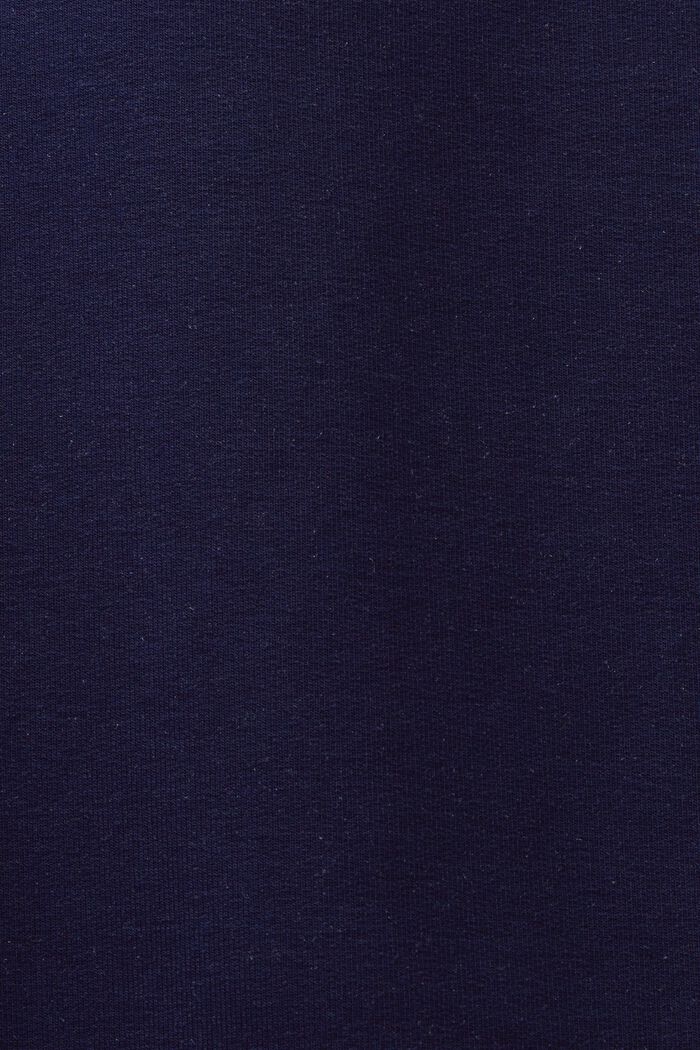 Kalhoty s rovnými liniemi, ze směsi s bio bavlnou, BLUE RINSE, detail image number 5