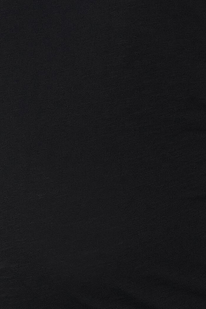 MATERNITY tričko s krátkým rukávem, DEEP BLACK, detail image number 3