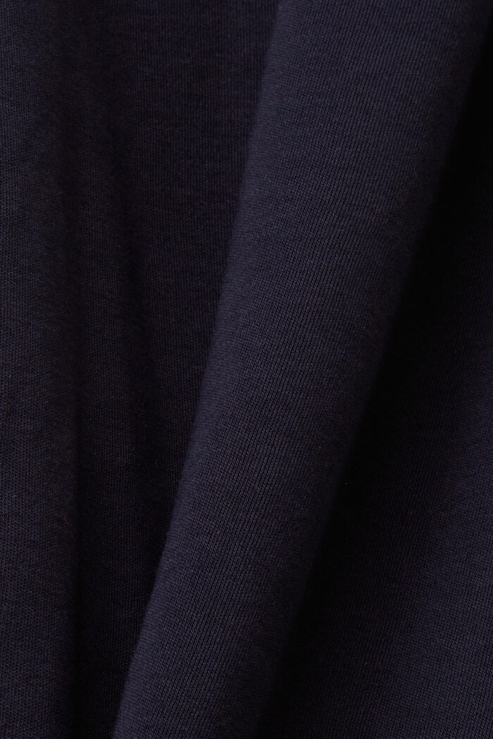 Polokošile z bavlny pima, NAVY, detail image number 4