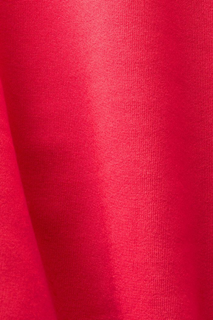 Zateplená mikina s kapucí a na zip, RED, detail image number 5