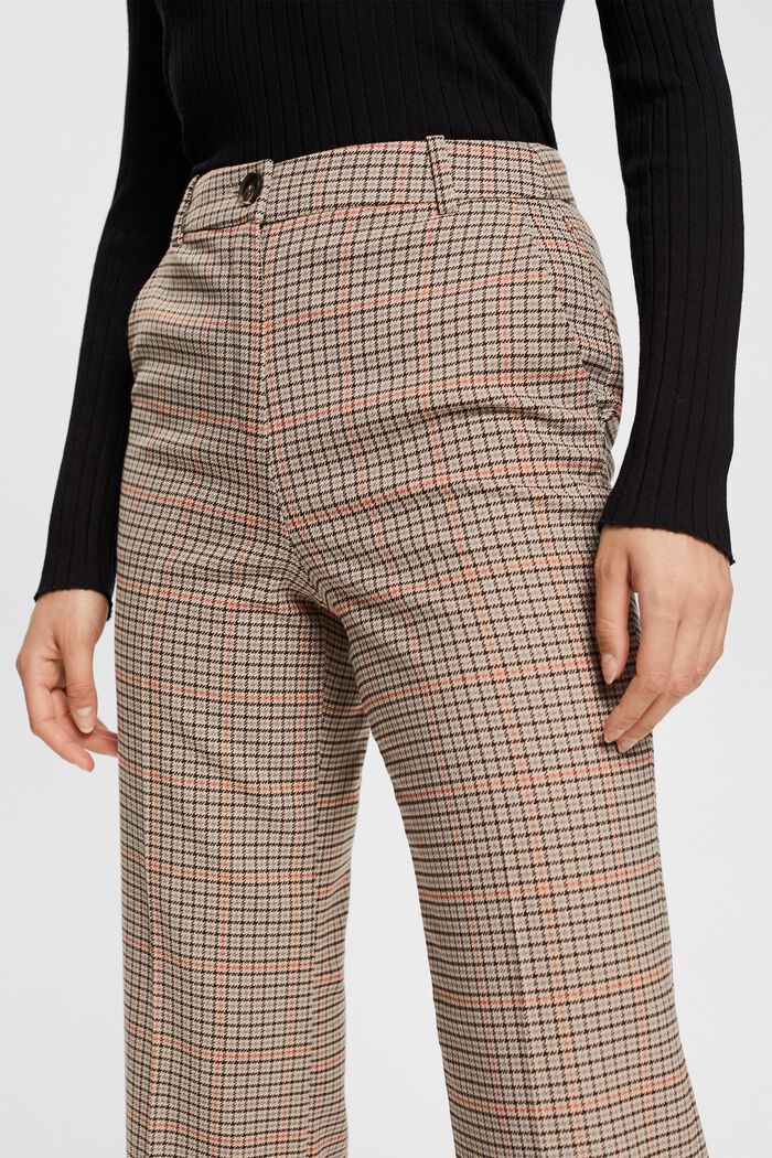 Kárované kalhoty, SAND, detail image number 2