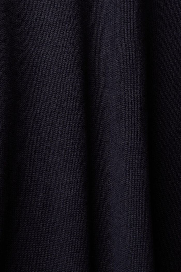 Žakárový pulovr, NAVY, detail image number 5