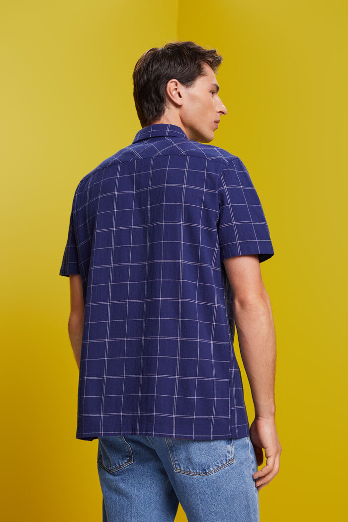 Košile s krátkým rukávem, ze 100% bavlny, DARK BLUE, detail image number 3