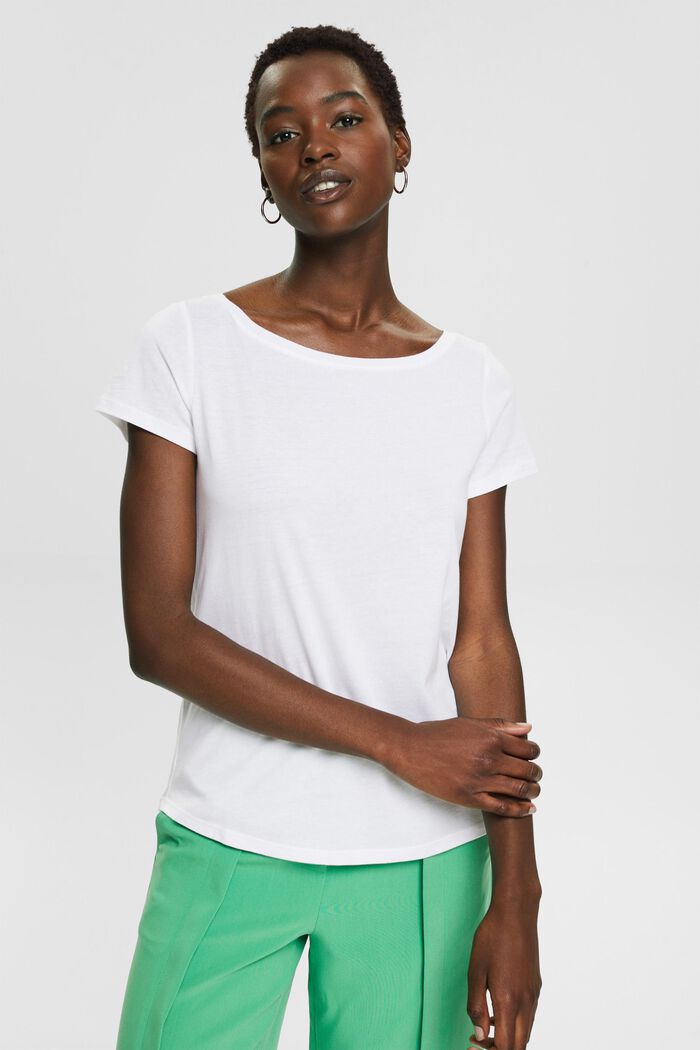 2 ks v balení: basic tričko, směs s bio bavlnou, WHITE, detail image number 0