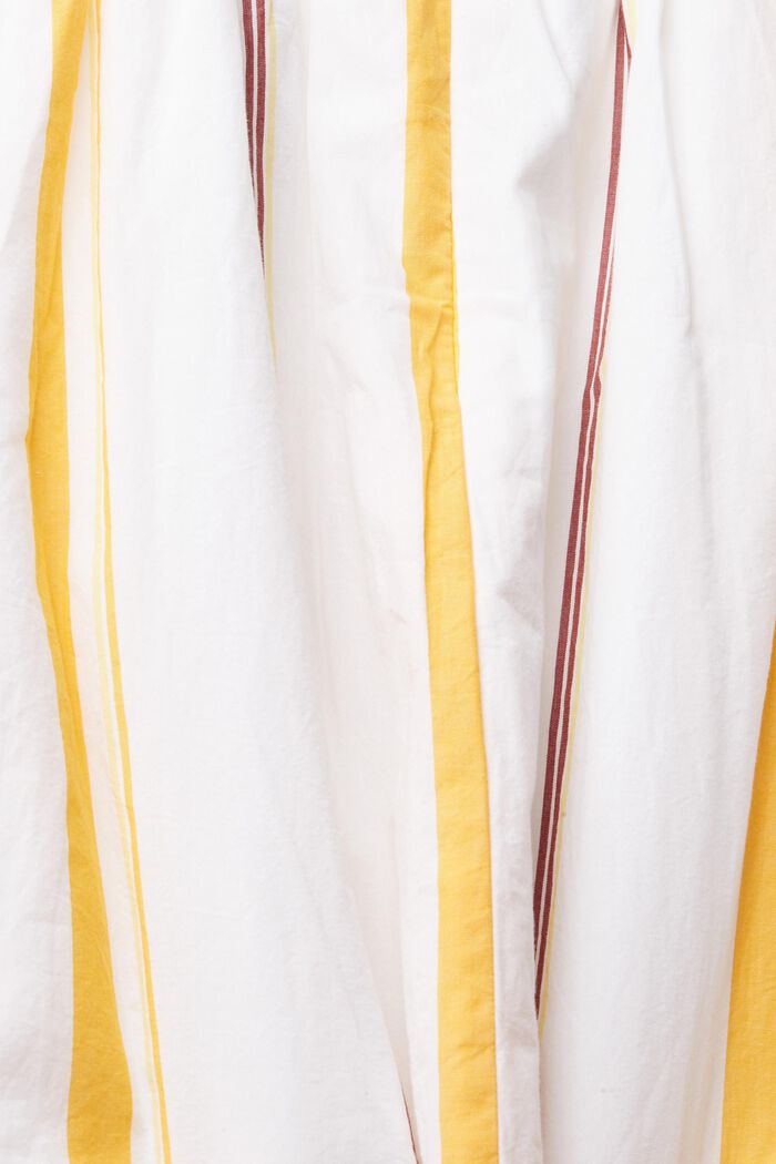 Šaty s vícebarevným proužkovaným vzorem, OFF WHITE, detail image number 4