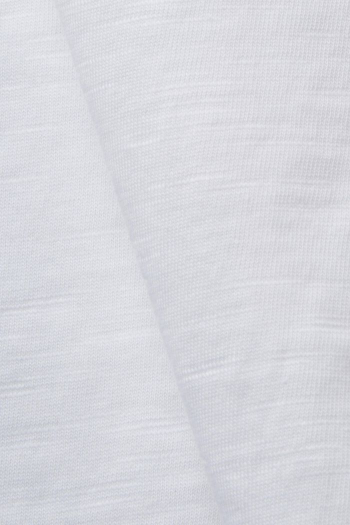 CURVY Žerzejové tričko, 100 % bavlna, WHITE, detail image number 1
