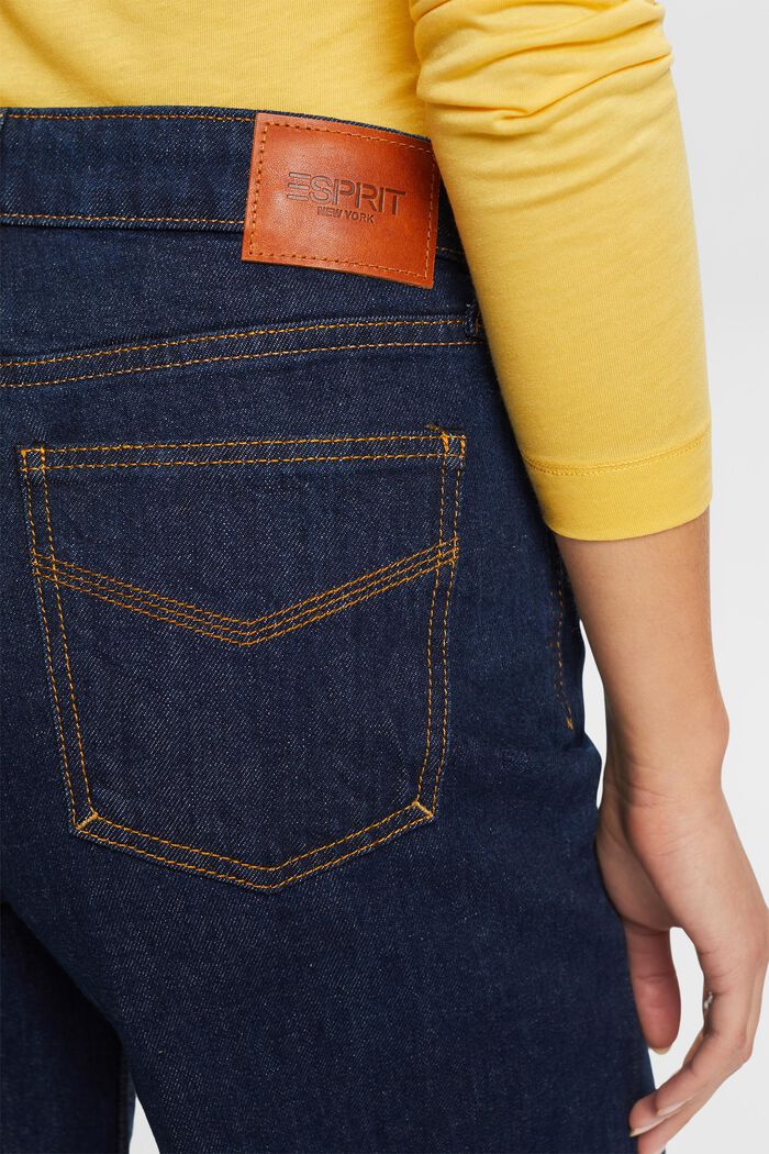 Retro džíny s vysokým pasem a širokými nohavicemi, BLUE RINSE, detail image number 2